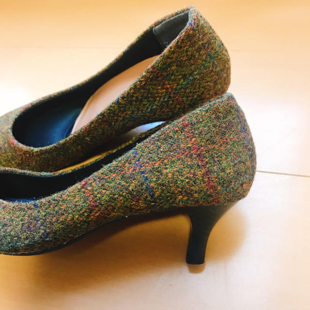 Harris Tweed(ハリスツイード)のHarris Tweed パンプス 24cm レディースの靴/シューズ(ハイヒール/パンプス)の商品写真