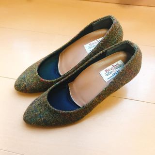 ハリスツイード(Harris Tweed)のHarris Tweed パンプス 24cm(ハイヒール/パンプス)