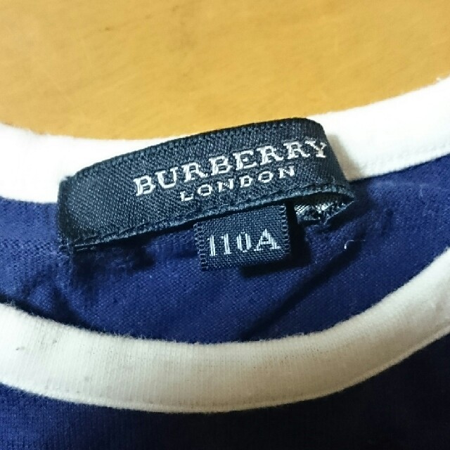 BURBERRY(バーバリー)のバーバリー110タンクトップネイビー キッズ/ベビー/マタニティのキッズ服男の子用(90cm~)(Tシャツ/カットソー)の商品写真