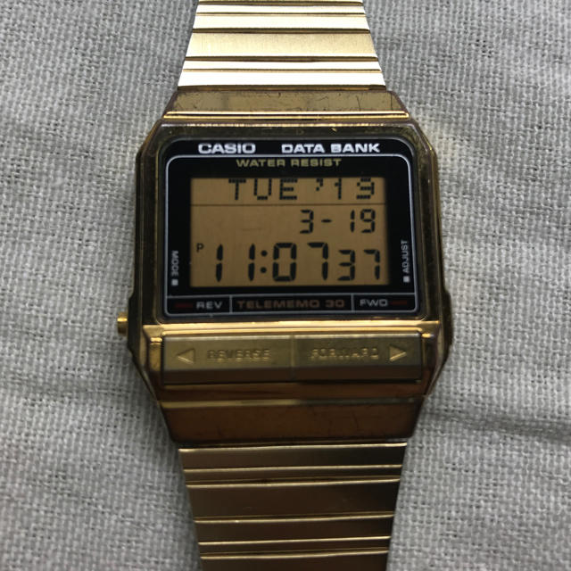 CASIO(カシオ)のCASIO カシオ データバンク DATA BANK テレメモ30 メンズの時計(腕時計(デジタル))の商品写真