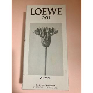 ロエベ(LOEWE)の【未使用品･箱汚れあり&送料込】LOEWE 001 WOMAN 100ml(香水(女性用))