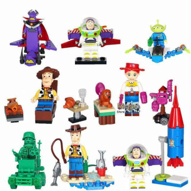 トイストーリー Toy Story LEGO レゴ 互換 ミニフィグ 8体セットの通販 by ピアスとイヤーカフ's shop｜ラクマ