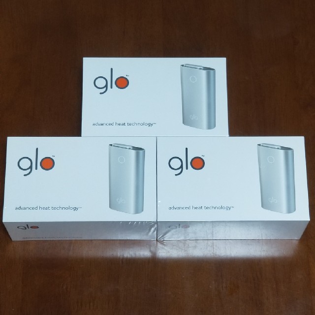 【値下げ】glo グロー　新品・未使用　3個セット