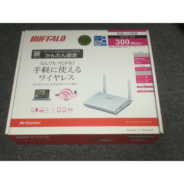 BUFFALO WCR-300 wifiルーター AirStation | フリマアプリ ラクマ