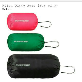 シュプリーム(Supreme)のシュプリーム　nylon ditty bags(エコバッグ)