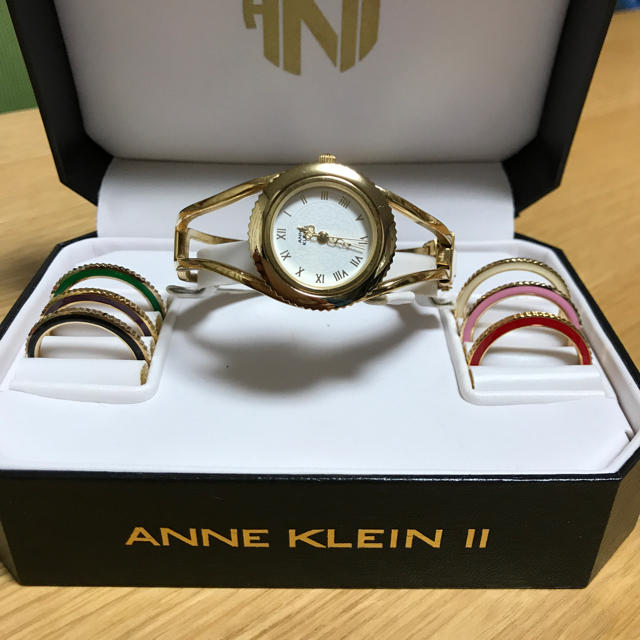 ANNE KLEIN(アンクライン)のANNE KLEIN   AL21チェンジベゼル  クォーツレディース時計 レディースのファッション小物(腕時計)の商品写真