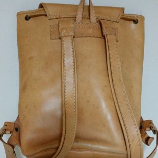 BREEヌメ革リュックの通販 by やまる's shop|ラクマ