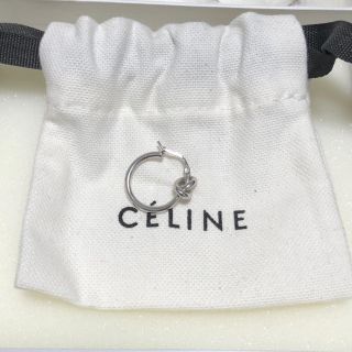 セリーヌ(celine)のCELINE ノットピアス シルバー 1つ(ピアス)