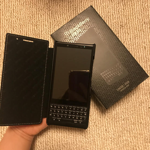 blackberry key2  128gb simフリー