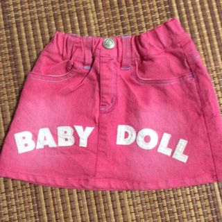 ベビードール(BABYDOLL)のkids  デニムスカート(その他)