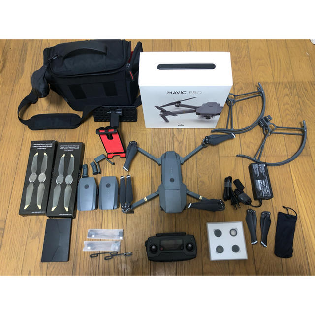 【美品】DJI Mavic Pro ドローン 付属品多数！（送料無料）