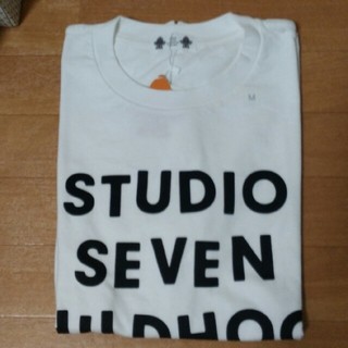 GU StudioSeven ヘビーウェイトビッグT ホワイト（M）(Tシャツ/カットソー(半袖/袖なし))