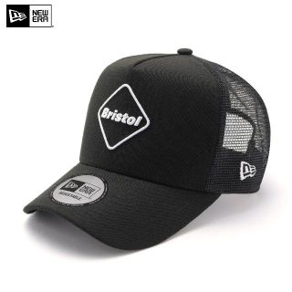 エフシーアールビー(F.C.R.B.)の最安値！FCRB NEW ERA EMBLEM MESH CAP ブラック(キャップ)