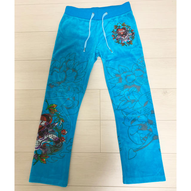 Ed Hardy(エドハーディー)のEd Hardy セットアップ 青色<Sサイズ> レディースのレディース その他(セット/コーデ)の商品写真