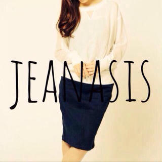 ジーナシス(JEANASIS)のシースルートップス/jeanasis(カットソー(長袖/七分))