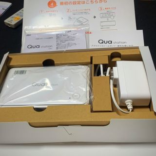 エーユー(au)のQua Station(キュアステーション)美品(その他)