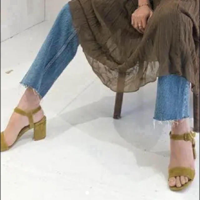 TODAYFUL(トゥデイフル)のトゥデイフル Suede Square Sandals レディースの靴/シューズ(サンダル)の商品写真