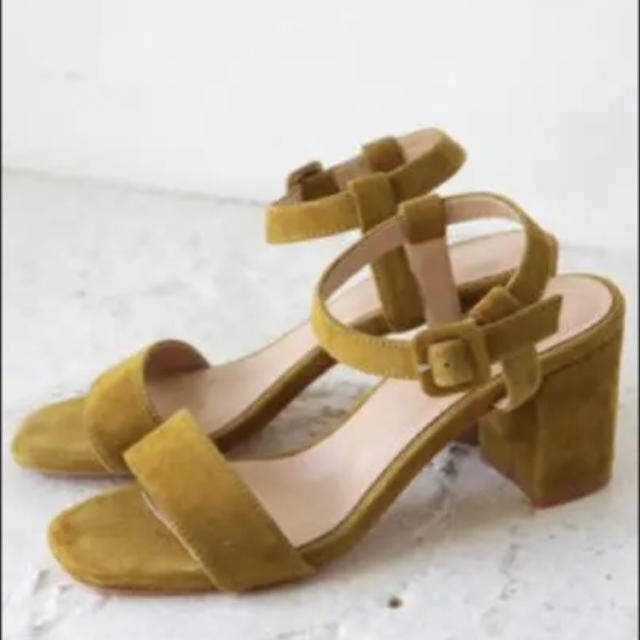 TODAYFUL(トゥデイフル)のトゥデイフル Suede Square Sandals レディースの靴/シューズ(サンダル)の商品写真