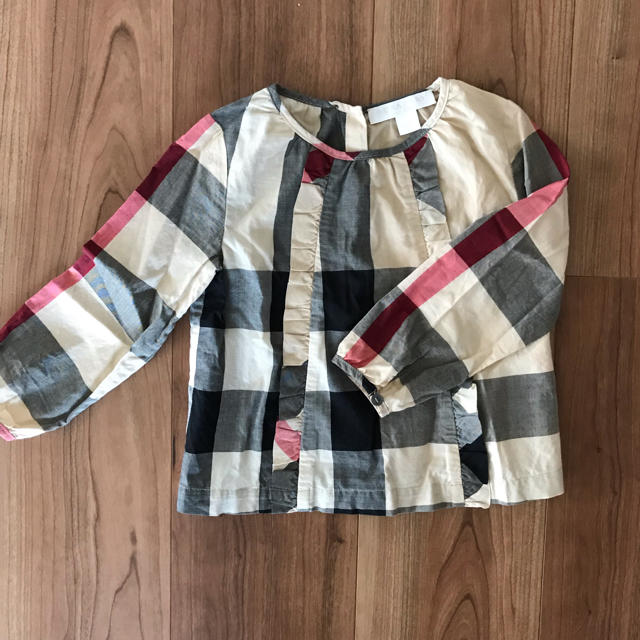 BURBERRY(バーバリー)のバーバリーチルドレン ノバチェックブラウス キッズ/ベビー/マタニティのベビー服(~85cm)(シャツ/カットソー)の商品写真