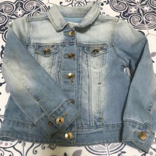 ザラキッズ(ZARA KIDS)のZARAキッズ110cm デニムジャケット4歳5歳アウター(ジャケット/上着)