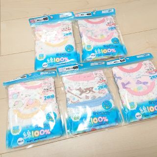 シマムラ(しまむら)のラブ様専用...♪*ﾟ肌着セット☆80cm90cm☆女の子☆オマケ付き！(肌着/下着)