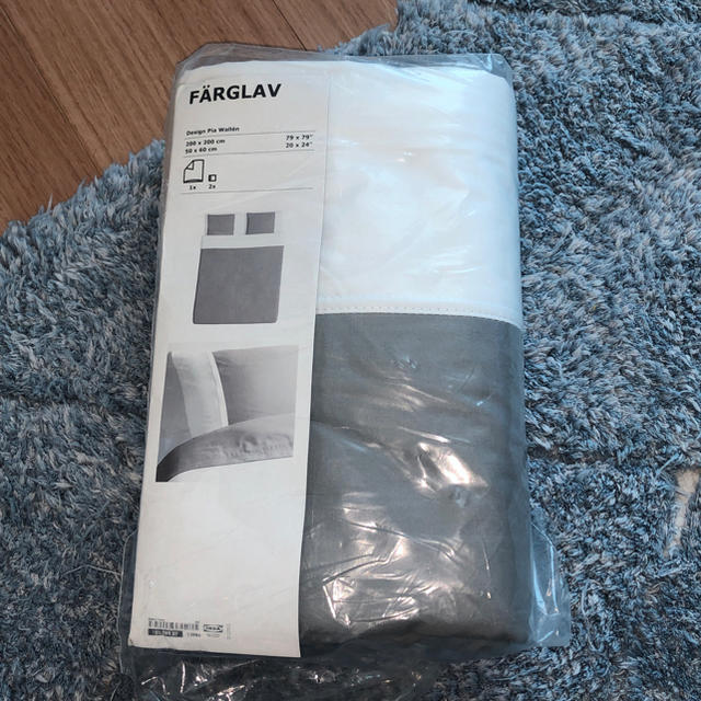 IKEA(イケア)のIKEA シーツ 布団カバー枕カバー クイーンサイズ インテリア/住まい/日用品の寝具(シーツ/カバー)の商品写真