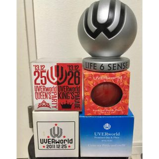 UVERworld/クリスマスライブ限定グッズ アロマキャンドル4つ+貯金箱(ミュージシャン)