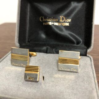 クリスチャンディオール(Christian Dior)のDior カフス、タイピンセット(ネクタイピン)