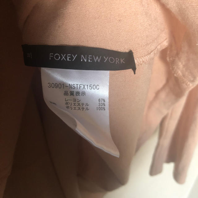 FOXEY(フォクシー)のフォクシーニューヨーク 38 レディースのトップス(カットソー(長袖/七分))の商品写真