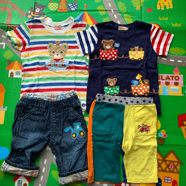 mikihouse(ミキハウス)の夏物 キッズ/ベビー/マタニティのキッズ服男の子用(90cm~)(Tシャツ/カットソー)の商品写真