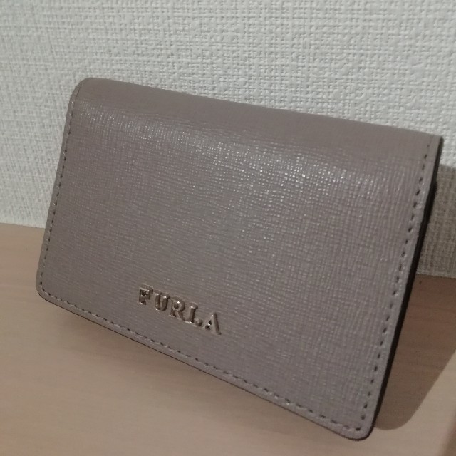 FURLA　名刺入れ　カードケース　定期入れ　サッビア　sabbia