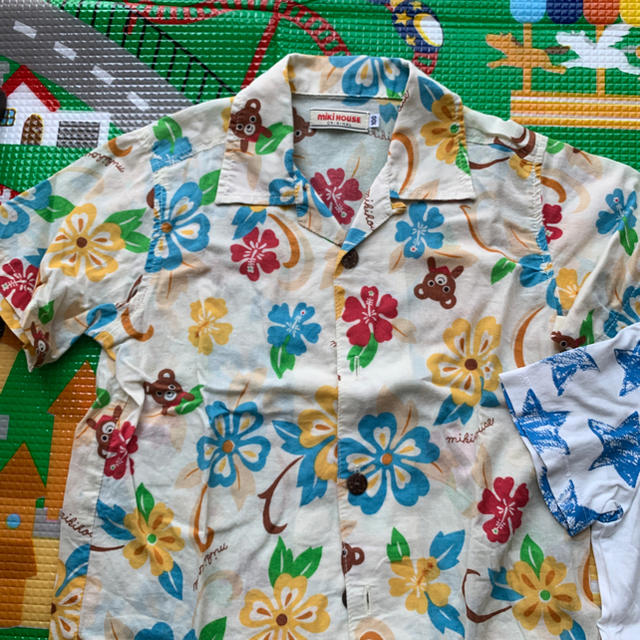 mikihouse(ミキハウス)の夏物セット キッズ/ベビー/マタニティのキッズ服男の子用(90cm~)(Tシャツ/カットソー)の商品写真