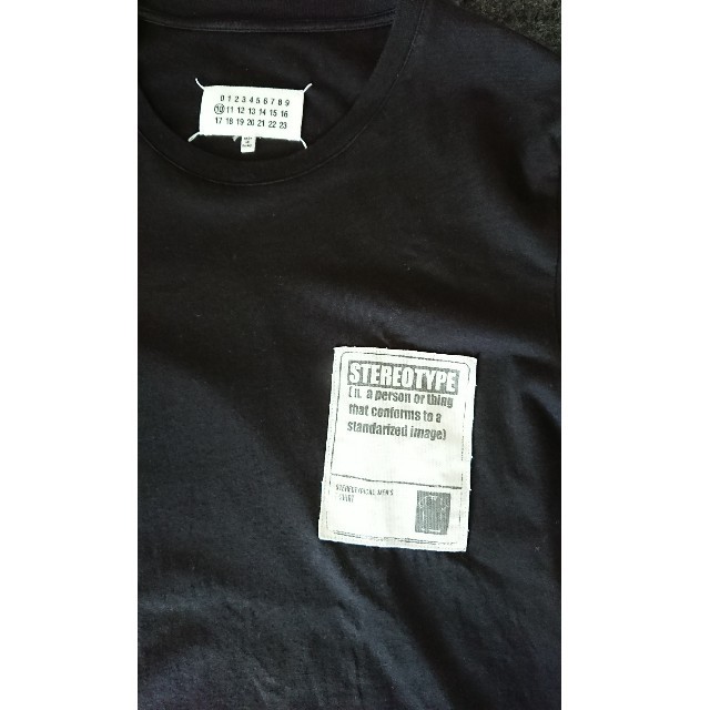 Maison Martin Margiela(マルタンマルジェラ)のMaison Margiela STEREOTYPE Tシャツ 46 マルジェラ メンズのトップス(Tシャツ/カットソー(半袖/袖なし))の商品写真