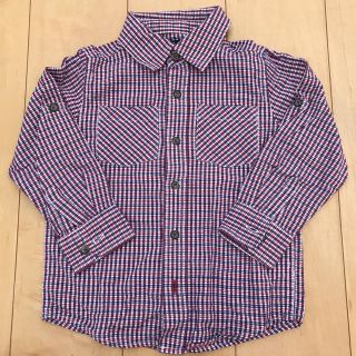 ベビーギャップ(babyGAP)のGAP チェックシャツ 110センチ(ブラウス)