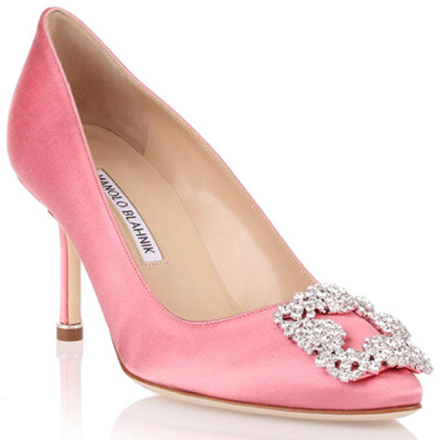 世界的に有名な MANOLO BLAHNIK 37 ハンギシ Blahnik Manolo