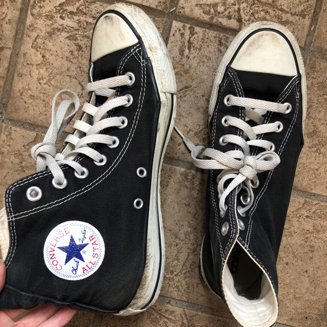 CONVERSE(コンバース)のコンバース 黒 ブラック レディースの靴/シューズ(スニーカー)の商品写真