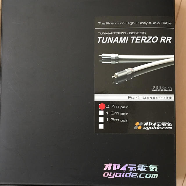 オーディオ機器TSUNAMI TERZO RR 0.7m