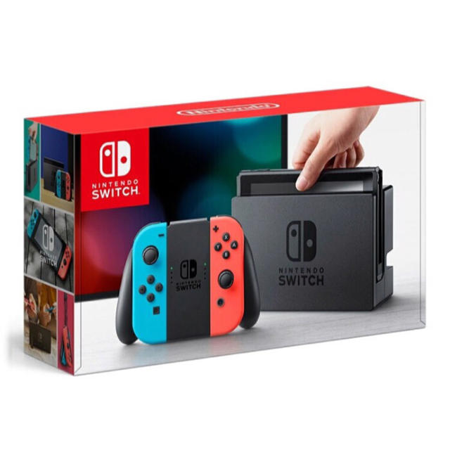 ゲームソフト/ゲーム機本体ニンテンドースイッチ Switch ネオンブルー 新品未開封  5台セット！