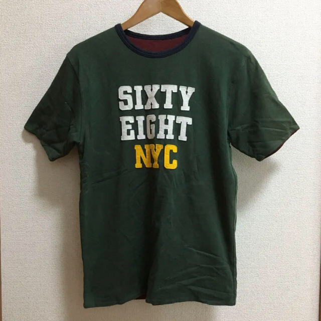 68&brothers(シックスティエイトアンドブラザーズ)の68&brothers メンズ リバーシブル！ Tシャツ M サイズ  メンズのトップス(Tシャツ/カットソー(半袖/袖なし))の商品写真