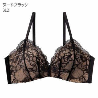 エメフィール(aimer feel)のaimerfeelブラジャー新品未使用☆D65 ヌードブラック(ブラ)