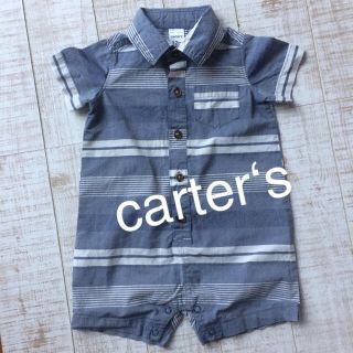 カーターズ(carter's)のcarter‘s シャツカバーオール 12m(ロンパース)