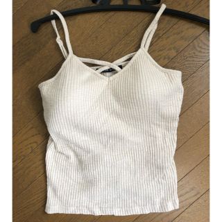 ワンウェイ(one*way)の値下げしましたone way キャミソール パッド入り tops(キャミソール)