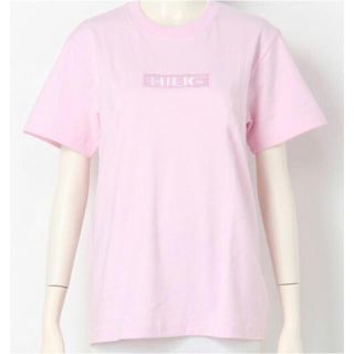 ミルクフェド(MILKFED.)のMILKFED. ミルクフェド ピンクTシャツ Sサイズ 美品 ジルスチュアート(Tシャツ(半袖/袖なし))