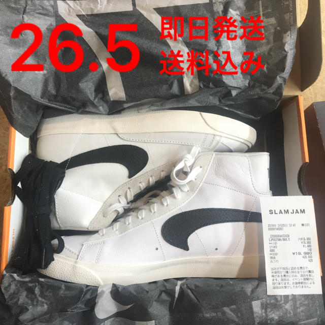 希少 黒入荷! BLAZER NIKE JAM SLAM 26.5 - NIKE MID 1977 CLASS
