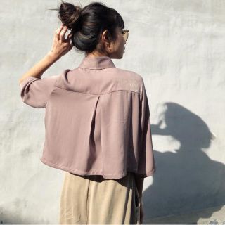 シールームリン(SeaRoomlynn)のjuemi  Drop Pocket Short Shirt  (シャツ/ブラウス(長袖/七分))