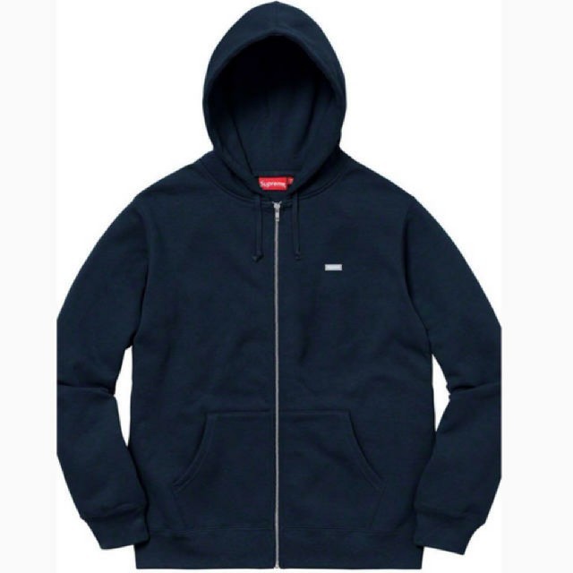 トップスsupreme small box zip パーカー