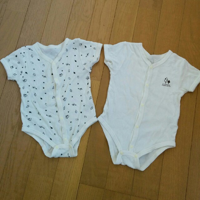 babyGAP(ベビーギャップ)のロンパース3枚セットです！ キッズ/ベビー/マタニティのベビー服(~85cm)(ロンパース)の商品写真