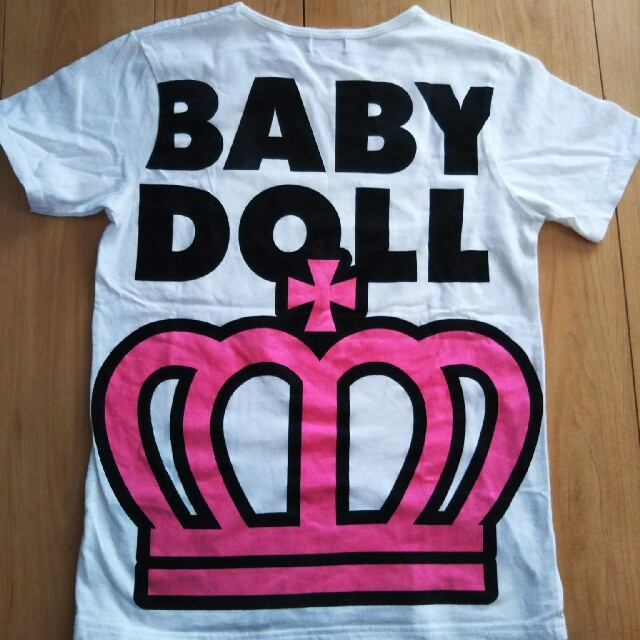 BABYDOLL(ベビードール)のベビードールTシャツ レディースのトップス(Tシャツ(半袖/袖なし))の商品写真