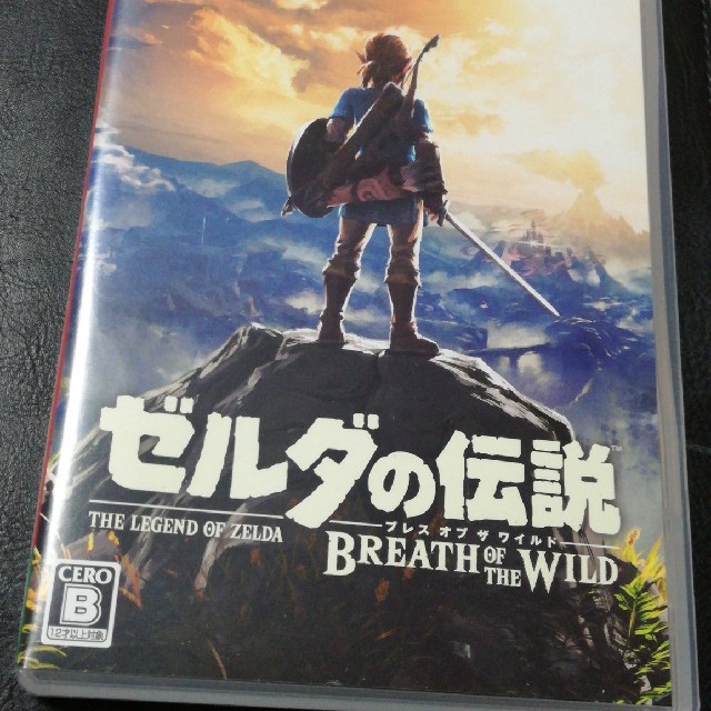 Nintendo Switch(ニンテンドースイッチ)のゼルダの伝説　ブレスオブザワイルド　スイッチ エンタメ/ホビーのゲームソフト/ゲーム機本体(携帯用ゲームソフト)の商品写真