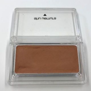 シュウウエムラ(shu uemura)の【値下げ】シュウウエムラ　チーク　グローオン　ブラウン系　M　マット　75　(チーク)